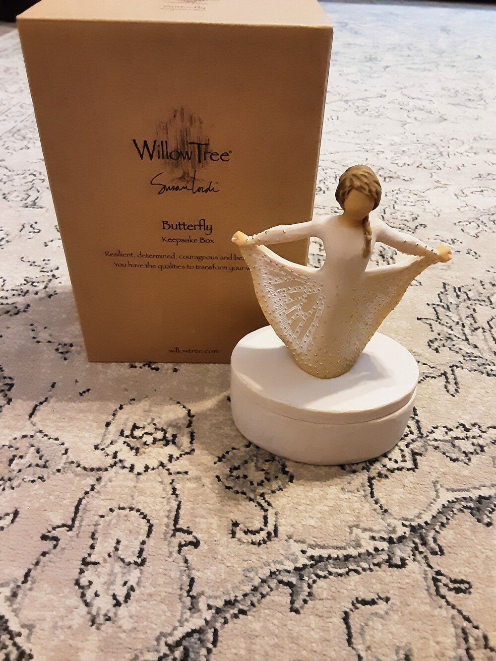 Willow Tree Butterfly Keepsake Box